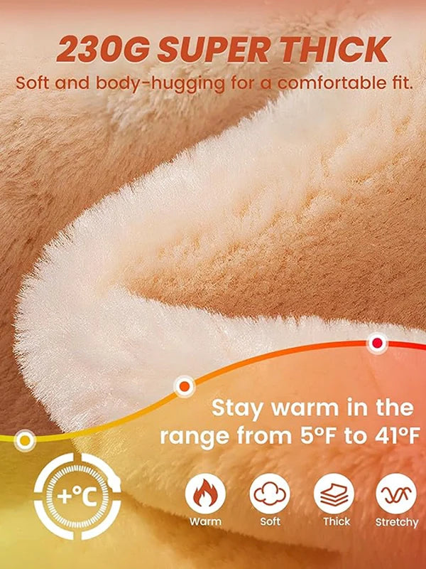 Arivelle Bare-Leg Look Fleece Lined Tights