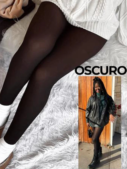 Pantimedias MAGIC efecto pierna al desnudo con forro polar