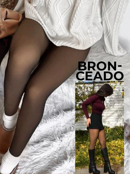 Pantimedias MAGIC efecto pierna al desnudo con forro polar