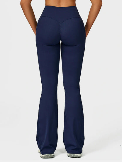 Arivelle High-Waist Flare Lounge Pants