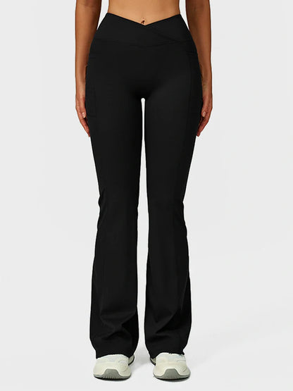 Arivelle High-Waist Flare Lounge Pants
