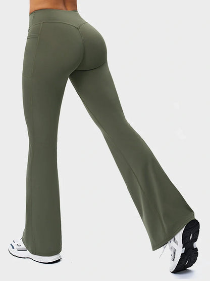 Arivelle High-Waist Flare Lounge Pants